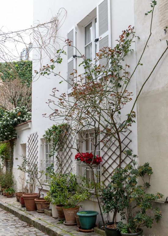 Montmartre, rue Poulbot, Paris