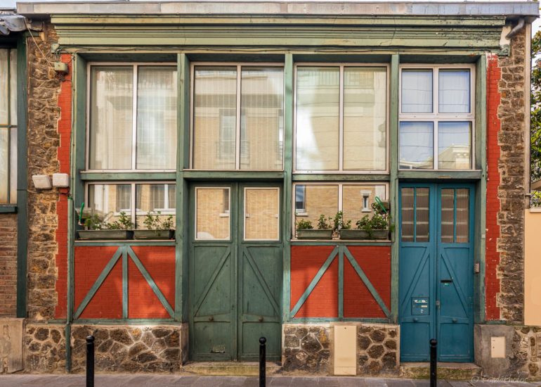 Montmartre, rue Poulbot, Paris