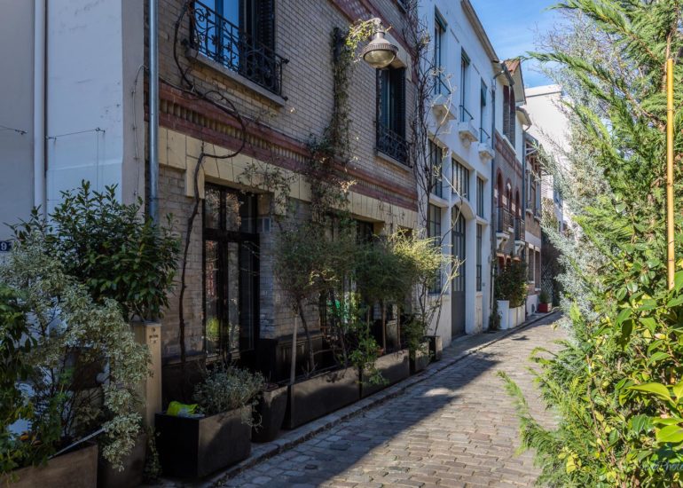 Montmartre, rue Poulbot, Paris