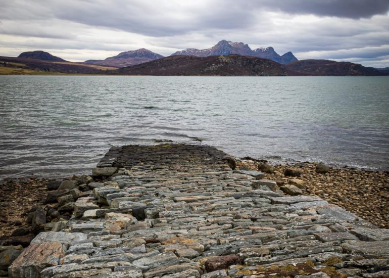 Ancienne cale en pierre, Kyle of Tongue