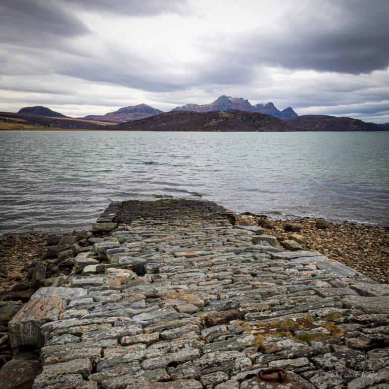 Old Stone Slipway, Kyle of Tongue