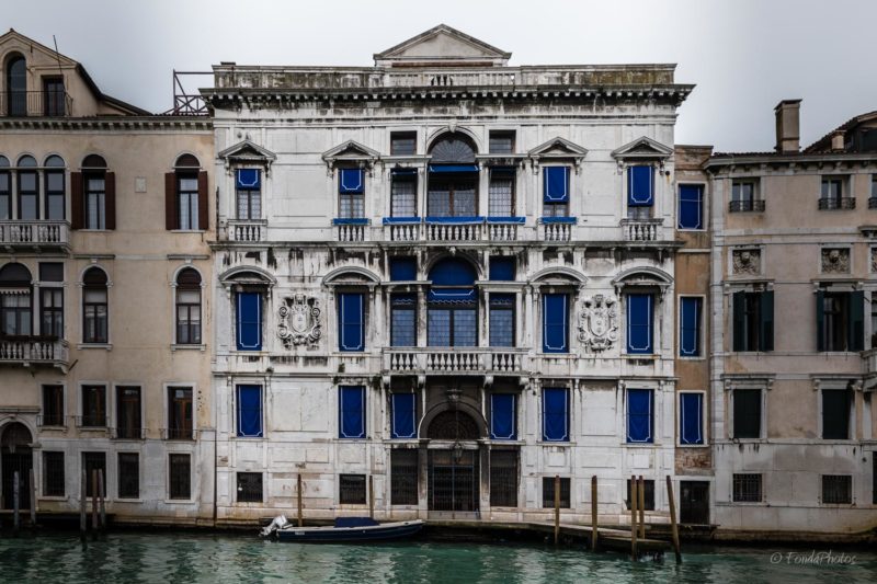 Gondolas in the Giudecca Canal, Venice