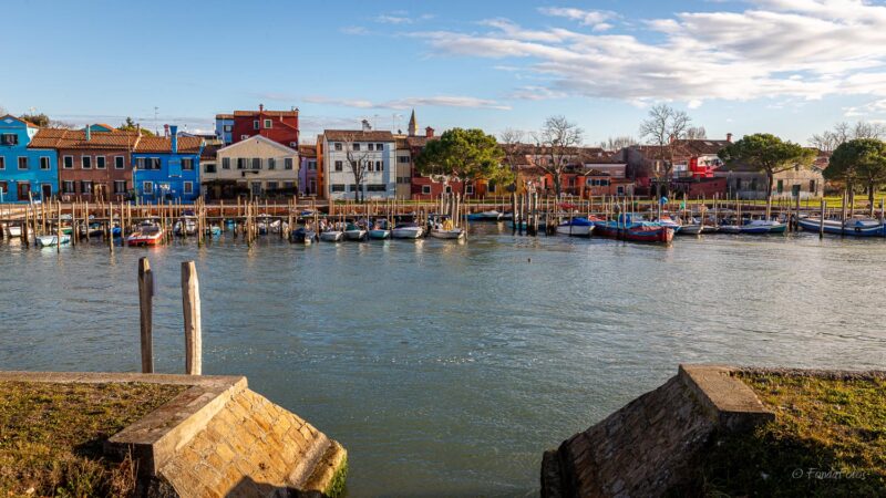 Gondolas in the Giudecca Canal, Venice