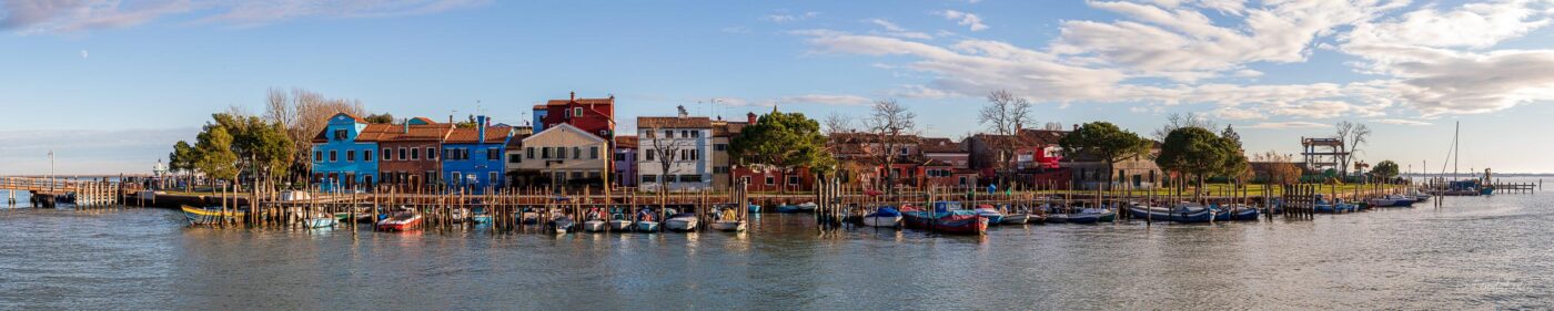 Gondolas in the Giudecca Canal, Venice