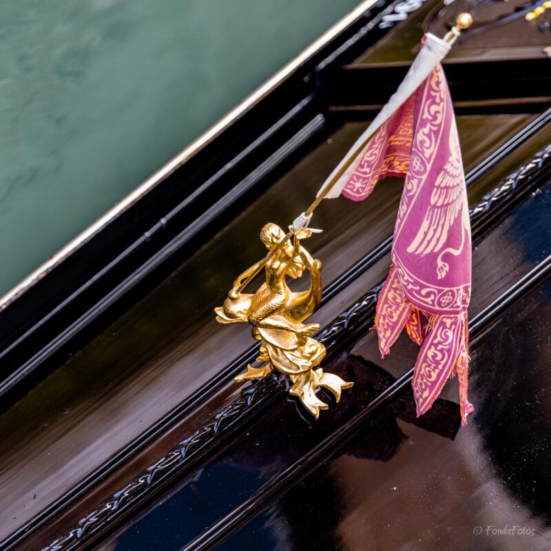 Gondolas in the Giudecca Canal, Venice